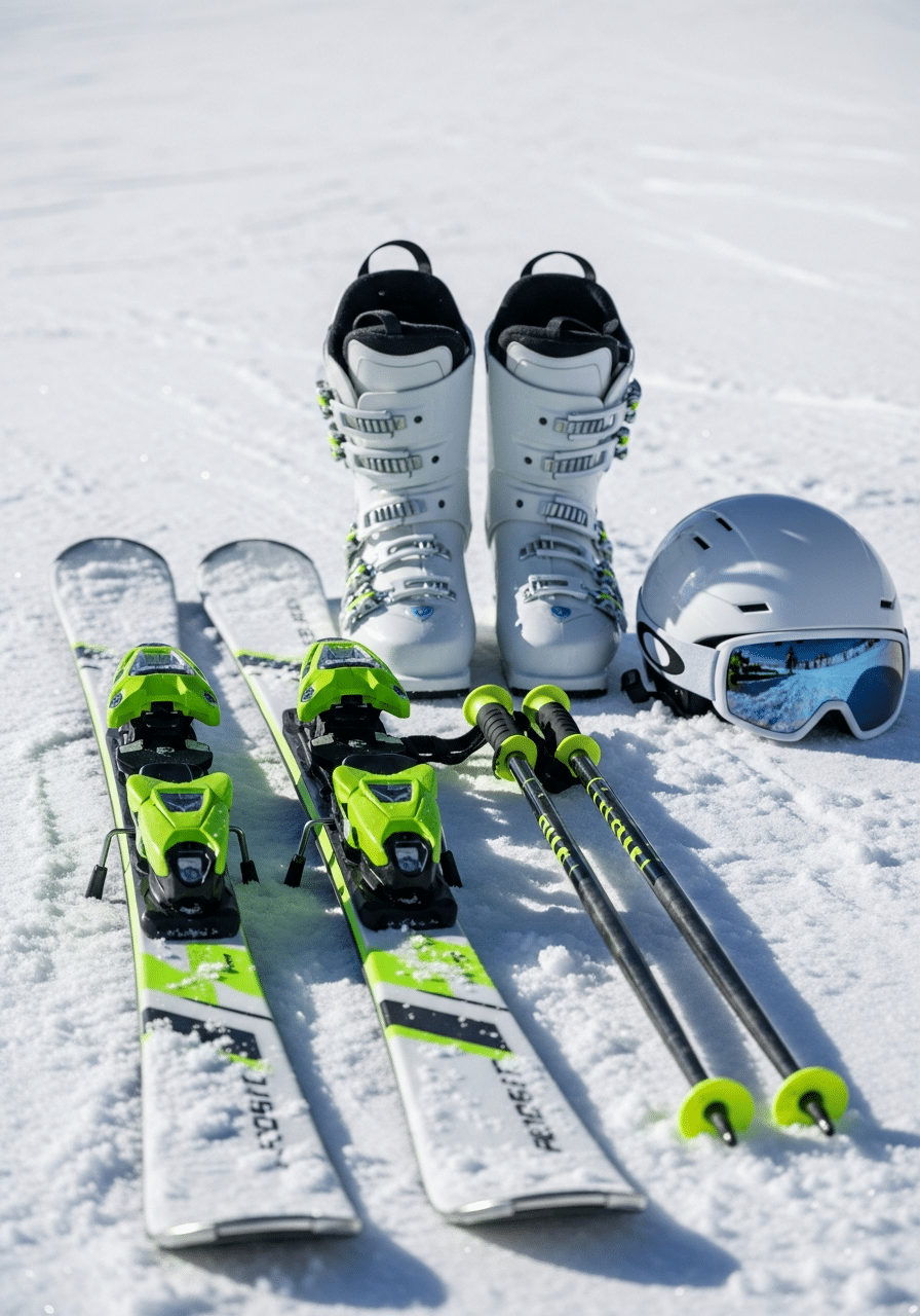 equipo nieve